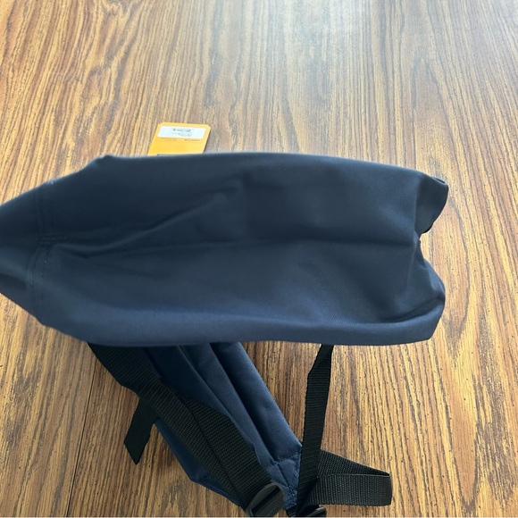 Carhartt Navy Blue Canvas Padded Shoulder Straps Rain Defender Backpack Bag NWT main image 5